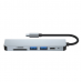 Hub USB C a HDMI, adaptador Rj45 VGA, OTG Thunderbolt 3 Dock con PD TF SD jack3.5 mm