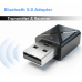 Adaptador Audio Kebidu Receptor USB con Bluetooth 5.0 Cable jack M/M