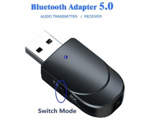 Adaptador Audio Kebidu Receptor USB con Bluetooth 5.0 Cable jack M/M