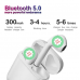 AURICULARES MINI  I12 TWS BLUETOOTH BLANCO