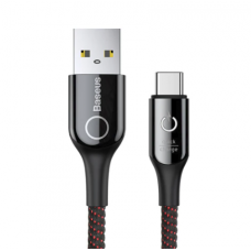 CABLE USB A TIPO C BASEUS 1M NEGRO