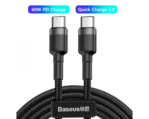 CABLE BASEUS USBC A USBC 60W 20V A 3A - 1M