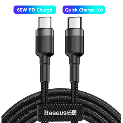 CABLE BASEUS USBC A USBC 60W 20V A 3A - 1M
