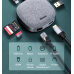 HUB BASEUS 7 IN 1 USBC -  2 USB 3.0 - 1 HDMI - 1 RJ45 -  1 DP - LECTOR DE TARJETAS TF / SD