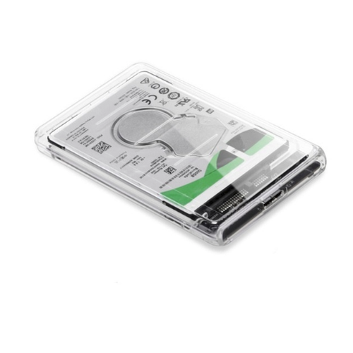 CAJA PARA DISCO DURO SATA a USB 3,0 SSD HDD CABLE USB TRANSPARENTE-6 CAJA PARA DISCO DURO SATA a USB 3,0 SSD HDD CABLE USB TRANSPARENTE