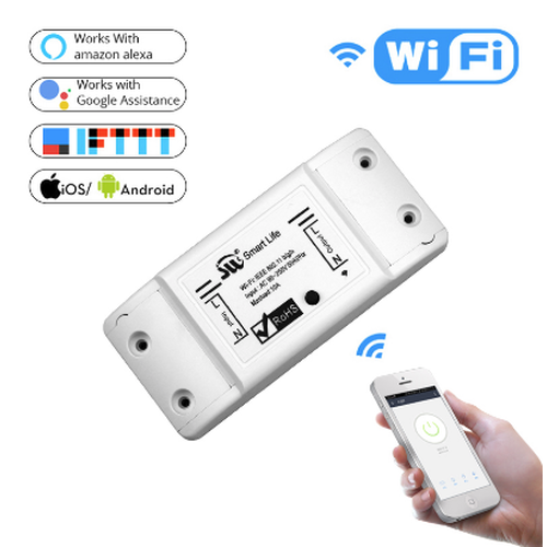 DIY WiFi interruptor de luz inteligente Universal APP Control remoto inalambrico