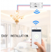 DIY WiFi interruptor de luz inteligente Universal APP Control remoto inalambrico