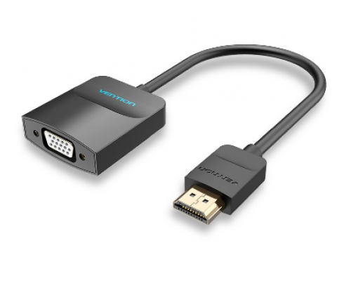 ADAPTADOR HDMI A VGA + JACK 3.5mm M/M + CABLE MICRO USB