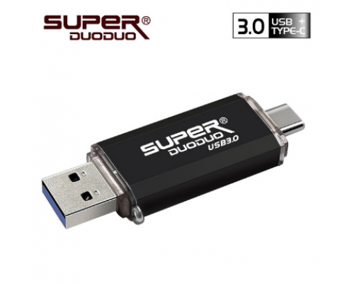 PENDRIVE OTG 64GB USB C FASHION TREND NEGRO