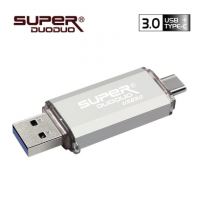 PENDRIVE OTG USB 3.0 USB-C 32GB FASHION TREND PLATA