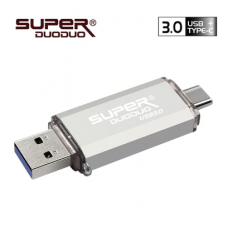 PENDRIVE OTG USB 3.0 USB-C 32GB FASHION TREND PLATA