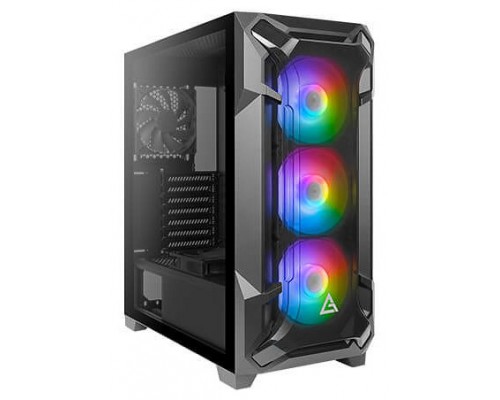 CAJA SEMITORRE ATX DF600 FLUX RGB NEGRO ANTEC (Espera 4 dias)