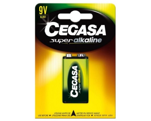 CEGASA PILA SUPER ALC. 6LR61. BLISTER 1