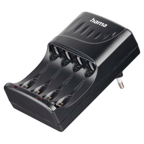 HAMA Cargador de pilas recargables AA y AAA-SX3 HAMA Cargador de pilas recargables AA y AAA