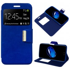 Funda COOL Flip Cover para iPhone 7 Plus / iPhone 8 Plus Liso Azul