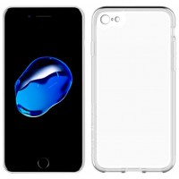 Funda Silicona iPhone 7 / iPhone 8 (Transparente)