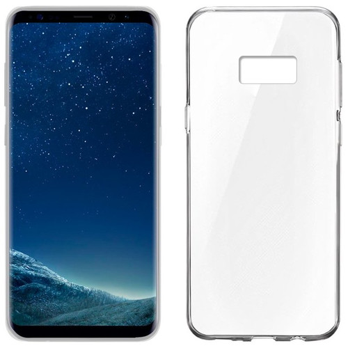 Funda Silicona Samsung G955 Galaxy S8 Plus (Transparente)-CS5 Funda Silicona Samsung G955 Galaxy S8 Plus (Transparente)