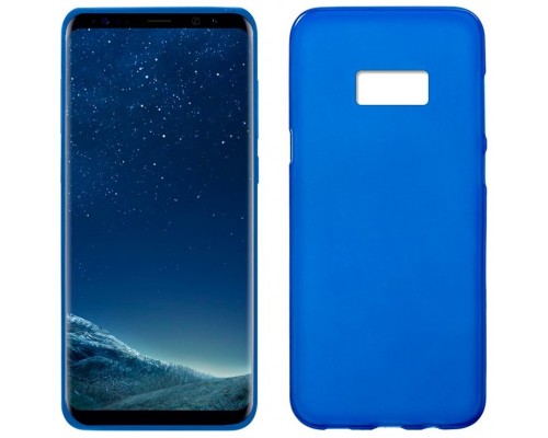 Funda COOL Silicona para Samsung G955 Galaxy S8 Plus (Azul)
