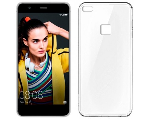 Funda Silicona Huawei P10 Lite (Transparente)