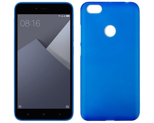 Funda COOL Silicona para Xiaomi Redmi Note 5A / Note 5A Prime (Azul)