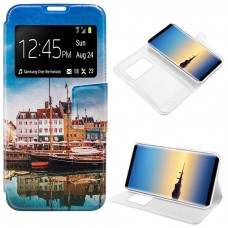 Funda COOL Flip Cover para Samsung N950 Galaxy Note 8 Dibujos Lago