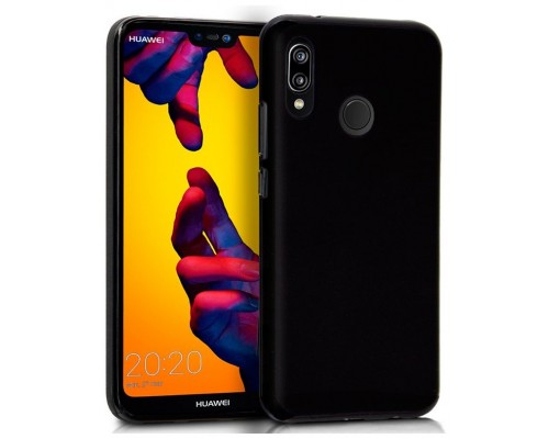 Funda Silicona Huawei P20 Lite (Negro)