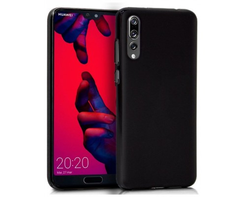 Funda Silicona Huawei P20 Pro (Negro)