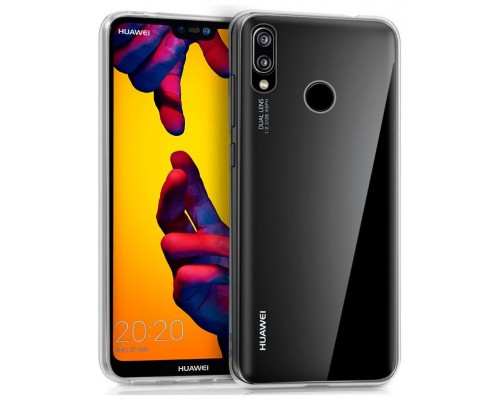 Funda Silicona Huawei P20 Lite (Transparente)