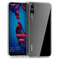 Funda Silicona Huawei P20 (Transparente)-4CS Funda Silicona Huawei P20 (Transparente)