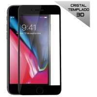 Protector Pantalla Cristal Templado iPhone 7 Plus / iPhone 8 Plus (FULL 3D Negro)