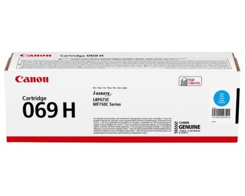 TONER CYAN CANON 069H (Espera 4 dias)