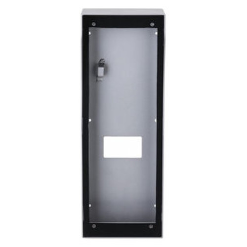 (VTM57R) DAHUA CAJA DE MONTAJE EN SUPERFICIE CON VISERA PARA LA LLUVIA - PLATA, PARA VIDEOPORTEROS VTO6521K (Espera 4 dias)