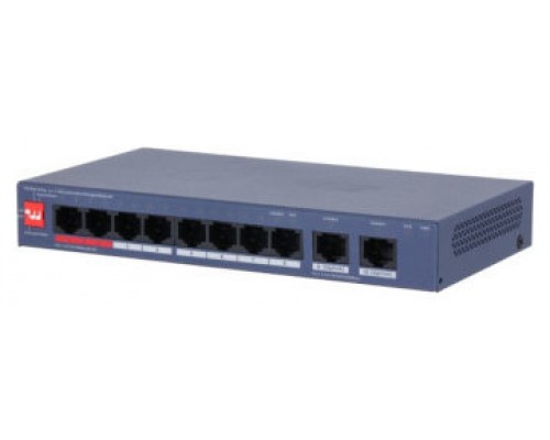(DH-CS4010-8ET2GT-110) DAHUA GENERAL NETWORK SWITCH (Espera 4 dias)
