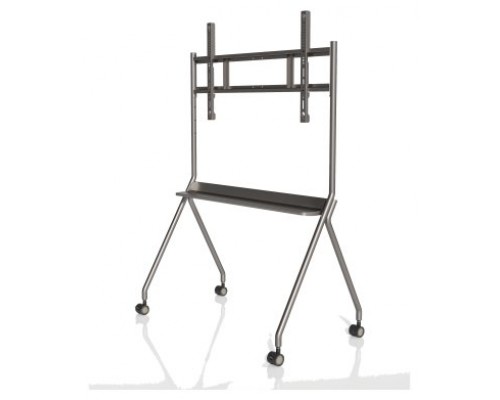 (DHI-PKC-MS0A) DAHUA DISPLAY SOPORTE MÓVIL PARA PIZARRA INTERACTIVA 55"-75" COLOR PLATA (Espera 4 dias)