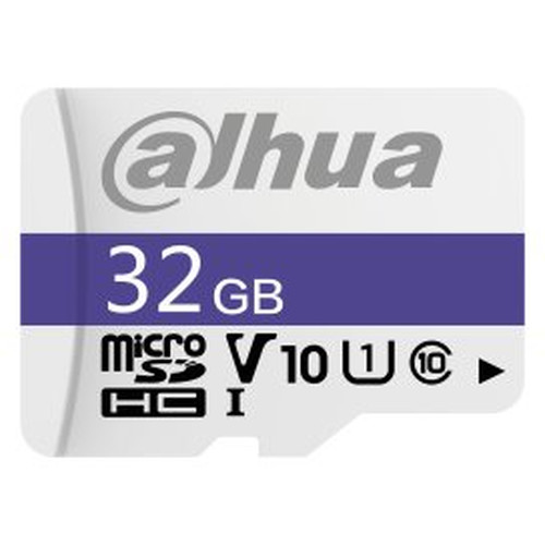 DAHUA MICROSD 32GB MICROSD CARD, READ SPEED UP TO 95 MB/S, WRITE SPEED UP TO 25 MB/S, SPEED CLASS C10, U1, V10, TBW 20TB (DHI-TF-C100/32GB) (Espera 4 dias)-SX2 DAHUA MICROSD 32GB MICROSD CARD, READ SPEED UP TO 95 MB/S, WRITE SPEED UP TO 25 MB/S, SPEED CLASS C10, U1, V10, TBW 20TB (DHI-TF-C100/32GB) (Espera 4 dias)