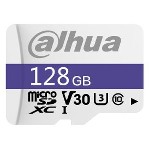 DAHUA MICROSD 128GB MICROSD CARD, READ SPEED UP TO 95 MB/S, WRITE SPEED UP TO 38 MB/S, SPEED CLASS C10, U3, V30, TBW 80TB (DHI-TF-C100/128GB) (Espera 4 dias)-SX6 DAHUA MICROSD 128GB MICROSD CARD, READ SPEED UP TO 95 MB/S, WRITE SPEED UP TO 38 MB/S, SPEED CLASS C10, U3, V30, TBW 80TB (DHI-TF-C100/128GB) (Espera 4 dias)