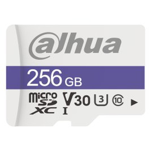 DAHUA MICROSD 256GB MICROSD CARD, READ SPEED UP TO 95 MB/S, WRITE SPEED UP TO 45 MB/S, SPEED CLASS C10, U3, V30, TBW 40TB (DHI-TF-C100/256GB) (Espera 4 dias)-SX8 DAHUA MICROSD 256GB MICROSD CARD, READ SPEED UP TO 95 MB/S, WRITE SPEED UP TO 45 MB/S, SPEED CLASS C10, U3, V30, TBW 40TB (DHI-TF-C100/256GB) (Espera 4 dias)