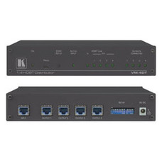Kramer Electronics VM-4DT amplificador de l&iacute;nea de video Negro (Espera 4 dias)