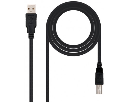 Nanocable - Cable USB 2.0 para impresora de 1,8m