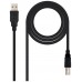 Nanocable - Cable USB 2.0 para impresora de 1,8m