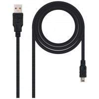 Nanocable CABLE USB 2.0, TIPO A/M-MINI USB 5PIN/M, 0.5 M (Espera 4 dias)