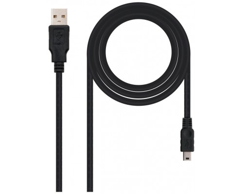 Nanocable CABLE USB 2.0, TIPO A/M-MINI USB 5PIN/M, 0.5 M (Espera 4 dias)