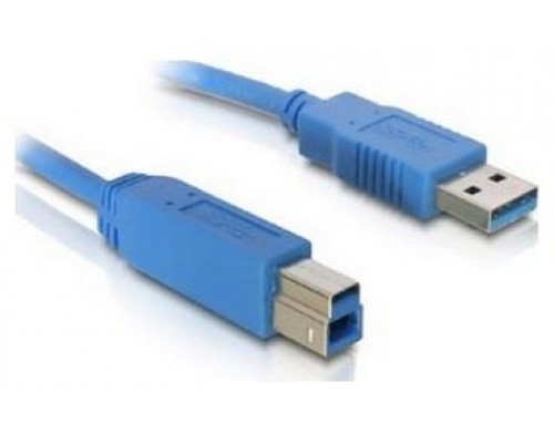 NANOCABLE CABLE USB 3.0 IMPRESORA, TIPO A/M-B/M, AZUL, 2.0 M (Espera 4 dias)