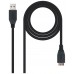 CABLE USB 3.0 TIPO A/M-MICRO B/M NEGRO 1.0 M NANOCABLE