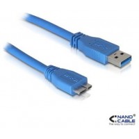 CABLE USB 3.0 TIPO A/M-MICRO B/M AZUL 2.0 M NANOCABLE