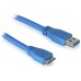 CABLE USB 3.0 TIPO A/M-MICRO B/M AZUL 2.0 M NANOCABLE