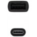 CABLE USB 2.0 3A TIPO USB-CM-AH NEGRO 15CM NANOCABLE