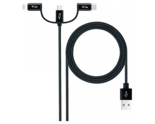 CABLE USB NANO CABLE USB-A/USB-C/MICROUSB LIGHTNING (Espera 4 dias)