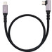 Nanocable Cable USB-C 3.2 GEN2 Acodado 100W 0.5 M