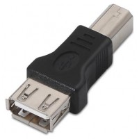 Nanocable - Adaptador USB 2.0 - conexion USB-A/H a B/M